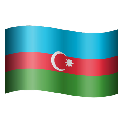 AZERBAIJAN FLAG