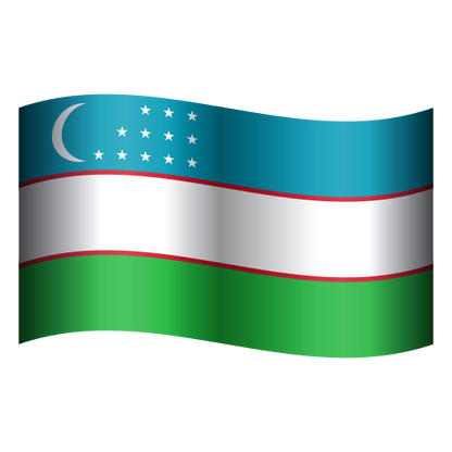Uzbekistan Flag