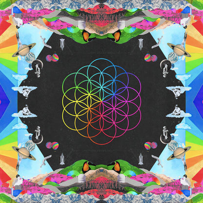 Coldplay Album Cover Hand Waving Flags