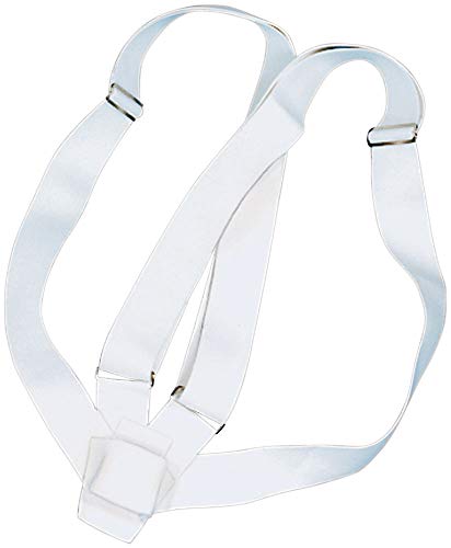 Parade Carrying Belt Double Harness White Web